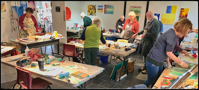 Wayne Boucher course in abstract painting