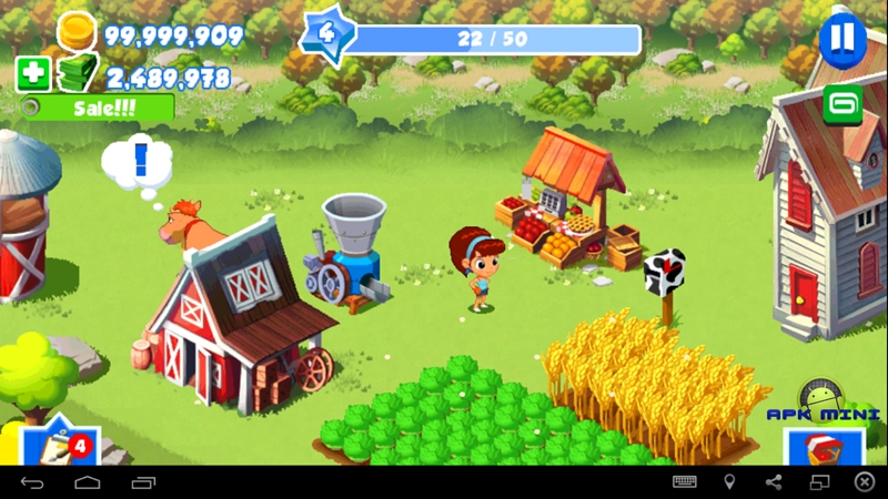 Green Farm 3 Mod Apk (Money/Seeds)