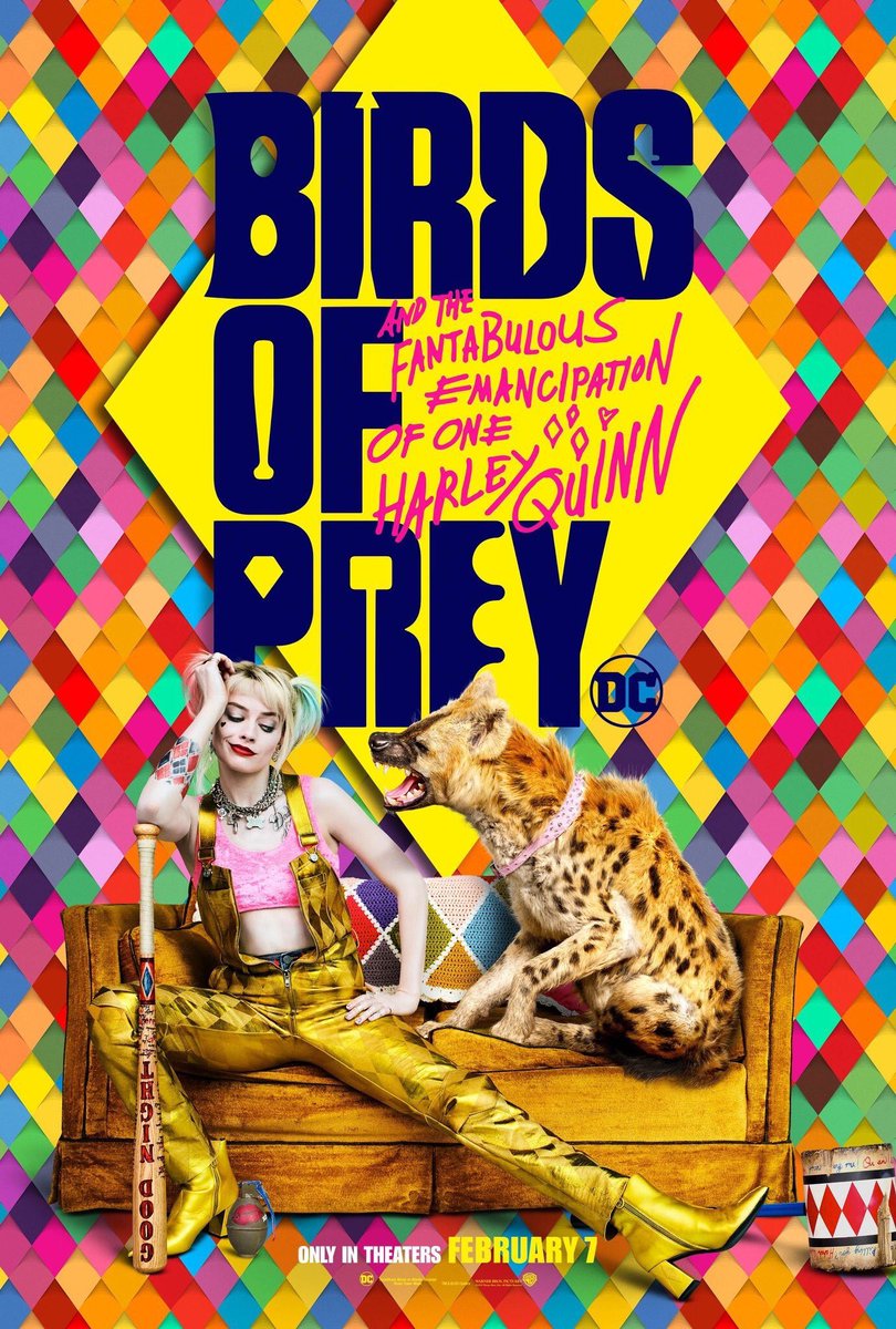 BIRDS OF PREY Releases a Bunch of Posters Featuring Harley Quinn