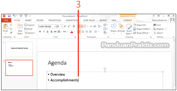 TIK KESUKAANKU: Cara Memasukkan, Cut, Copy, Dan Paste Teks Pada Slide ...