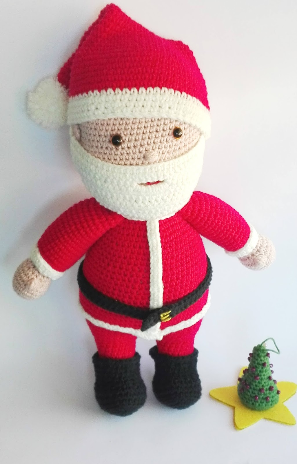 Nuevo Amigurumi Baby Papa Noel Terapia Ganchillera