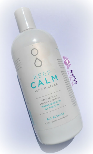 Reseña: Agua micelar línea "Keep Calm" by Icono