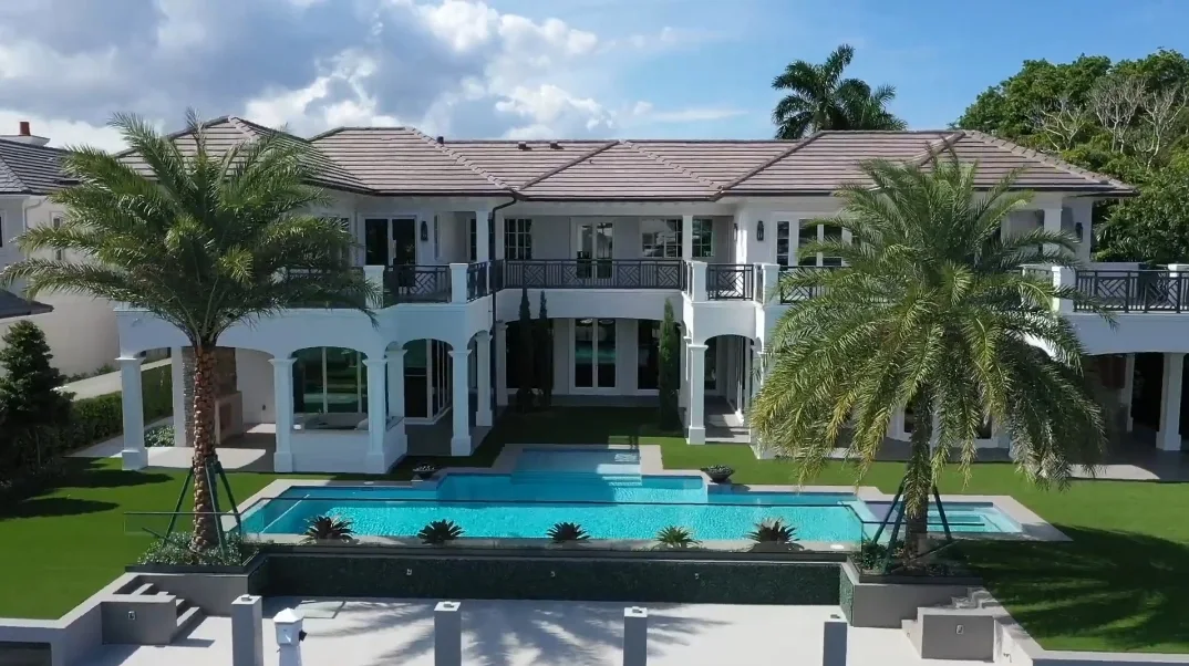 37 Interior Photos vs. 484 S Maya Palm Dr, Boca Raton, FL Ultra Luxury Modern Classic Mansion Tour