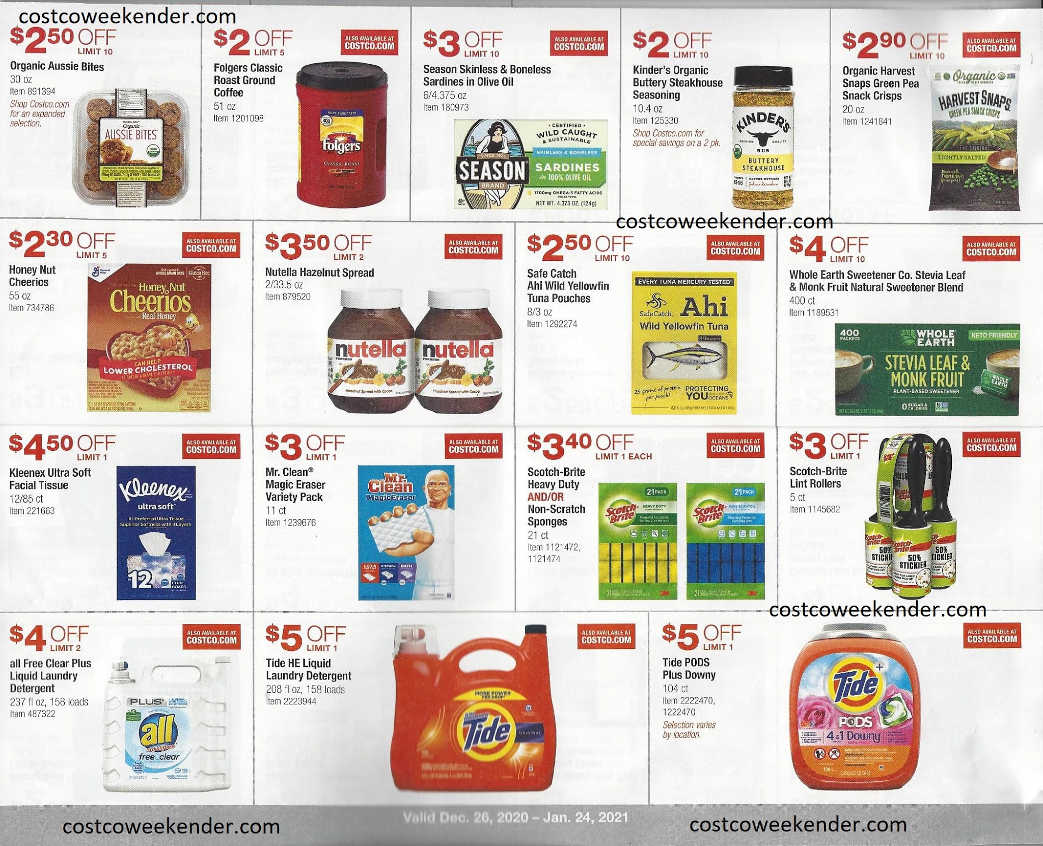 January 2021 Costco Coupon Book Costco Weekender