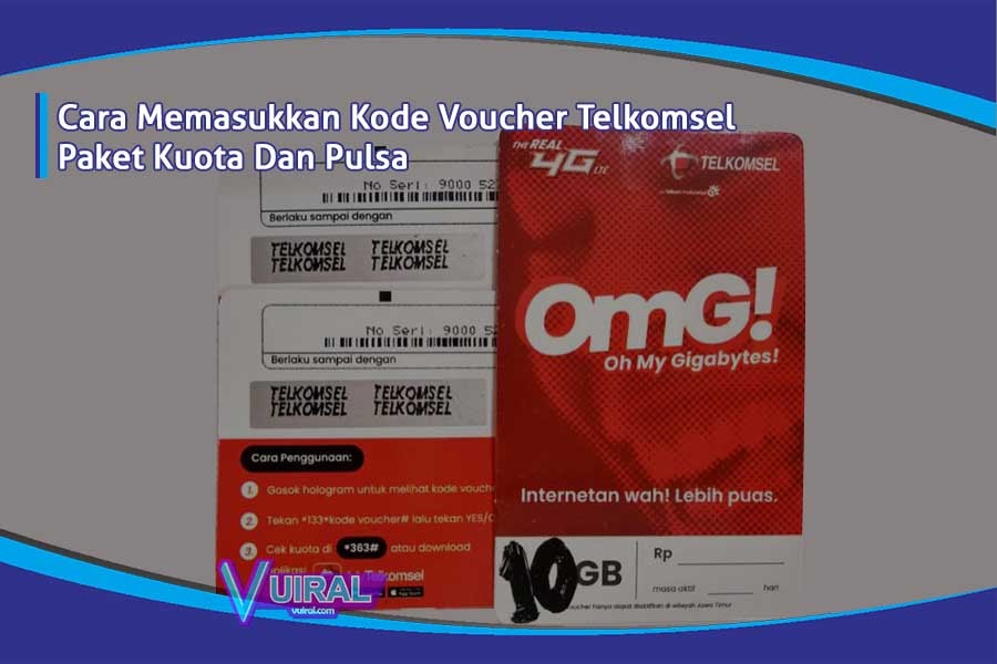 3 Cara Memasukkan Kode Voucher Telkomsel Pulsa Dan Kuota
