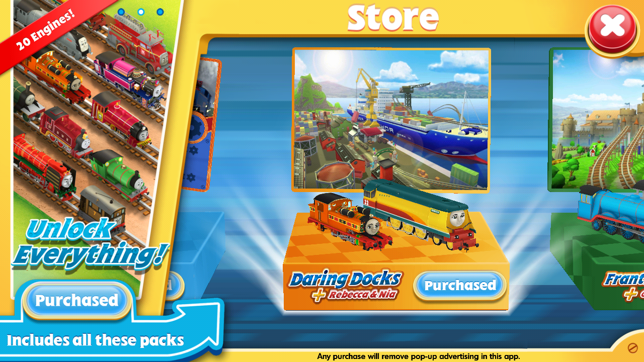 Unlock Everything_Thomas & Friends Go go Thomas mod apk_Version 2.1