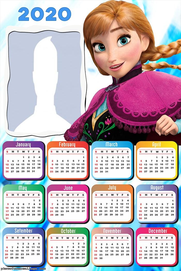 Establecer un poco piloto Frozen: Calendario 2020 Para Imprimir Gratis. - Ideas y material gratis para  fiestas y celebraciones Oh My Fiesta!