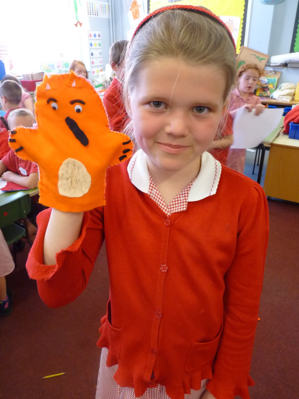 to the 2/1 classes! Perfect puppets