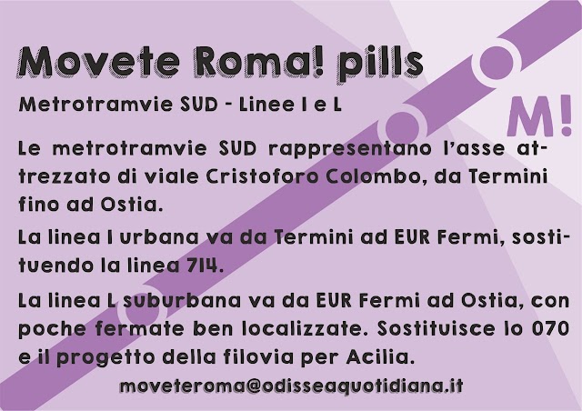 Movète Roma Pillola numero 18: le metrotramvie sud