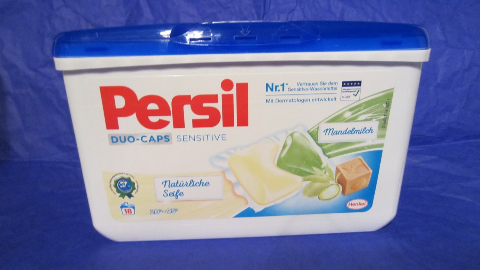 Erdbeersekt - Testen und Bewerten: Produkttest: Persil Duo-Caps Sensitive