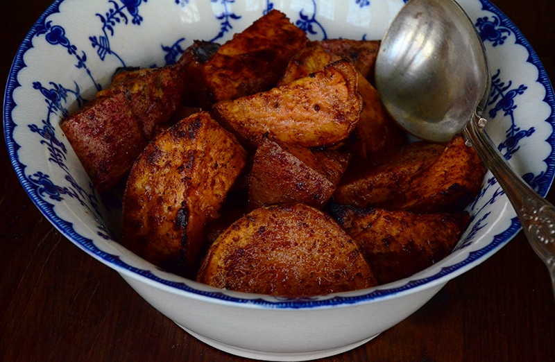 Sumac Roasted Sweet Potatoes Recipe LEBANESE RECIPES