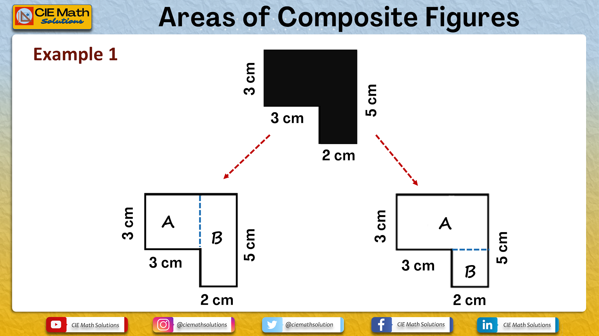 area of composite figures assignment quizlet