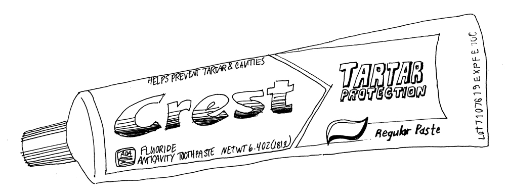 Рисунок рекламы карандашом