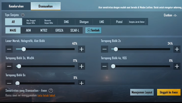 Lanjutan dari Sensitivitas Kamera M4 Lanjutan dari Sensitivitas Kamera M4