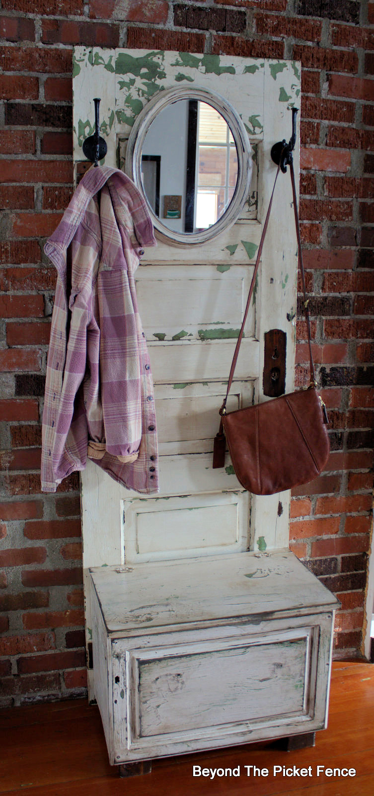 Beyond The Picket Fence Old Door Hall Tree