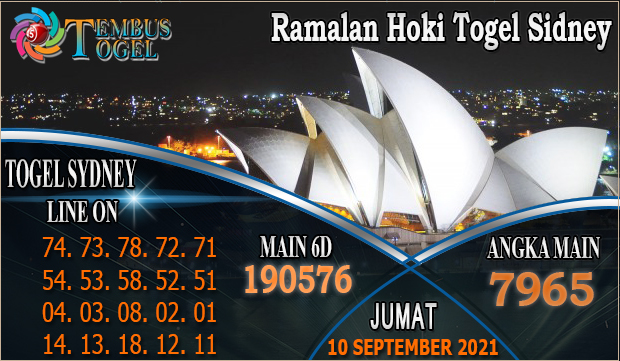 Ramalan Hoki Togel Sidney, Jumat 10 September 2021 Tembus Togel