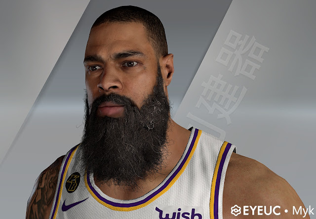 Tyson Chandler Cyberface and BOdy Model by myk [FOR 2K21]
