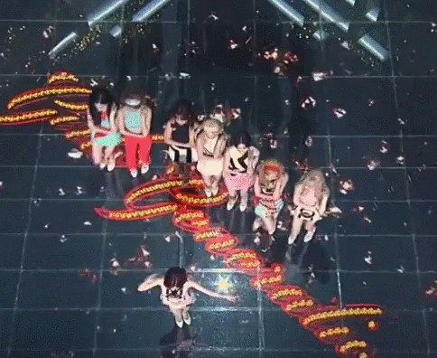 아이돌 그룹들이 안무로 시계를 표현하는 방법.gif | 인스티즈