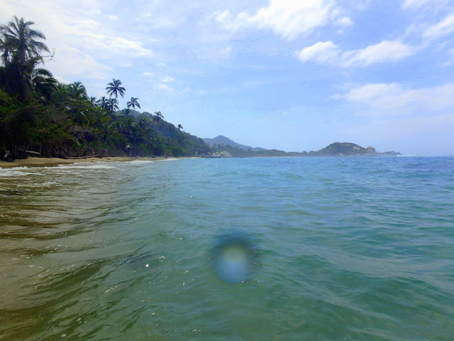 La Piscina beach in Tayrona National Park, Colombia