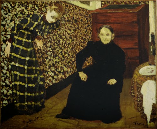 Intérieur, mère et soeur de l'artiste Edouard Vuillard, 1893