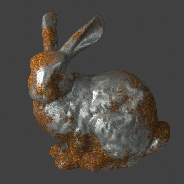 CG Taiwaner 台灣人玩動畫: Mask for rusted metal using BerconNoise