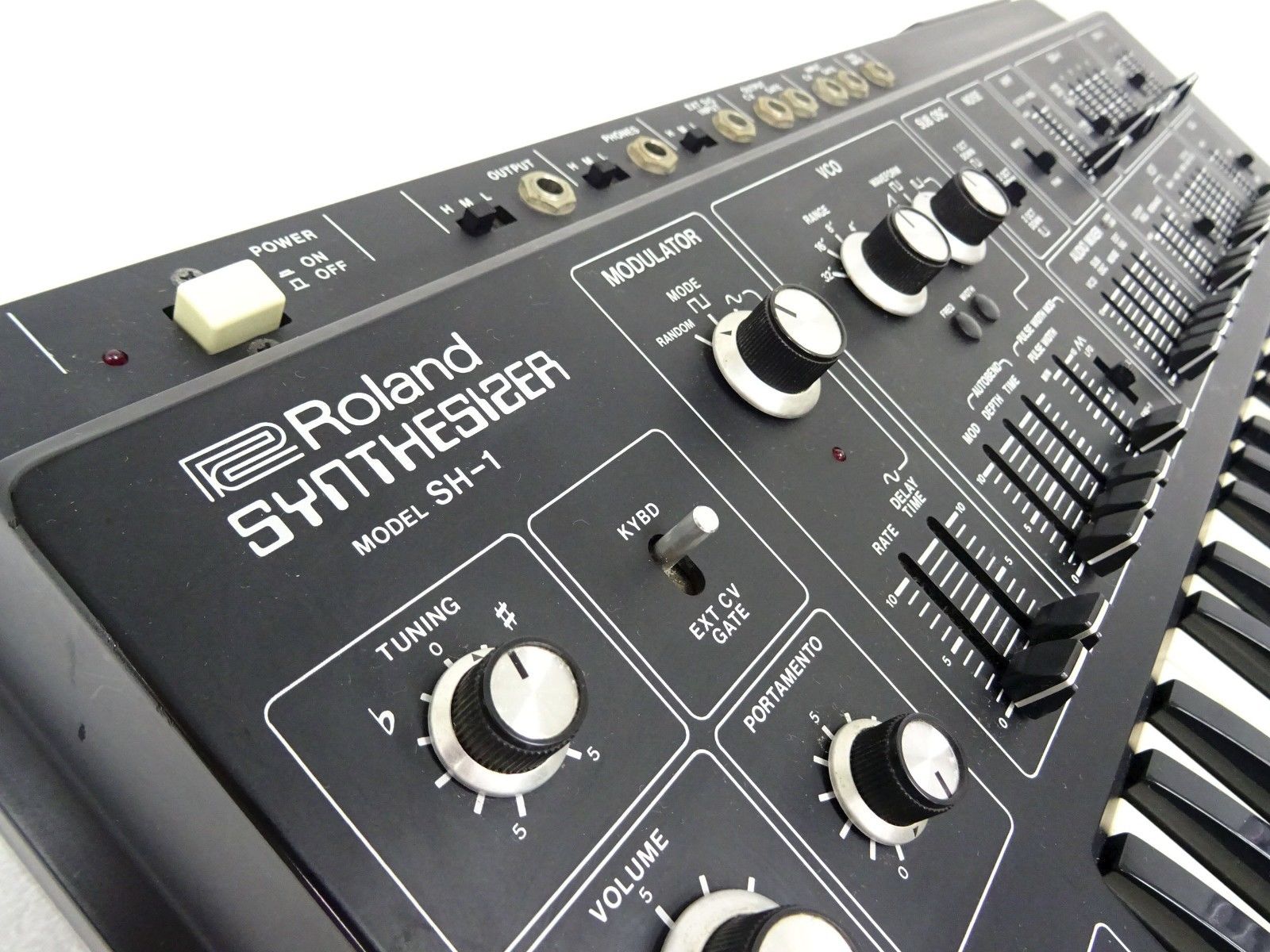 MATRIXSYNTH: ROLAND SH-1 Vintage Analog Synthesizer w/ Original ...