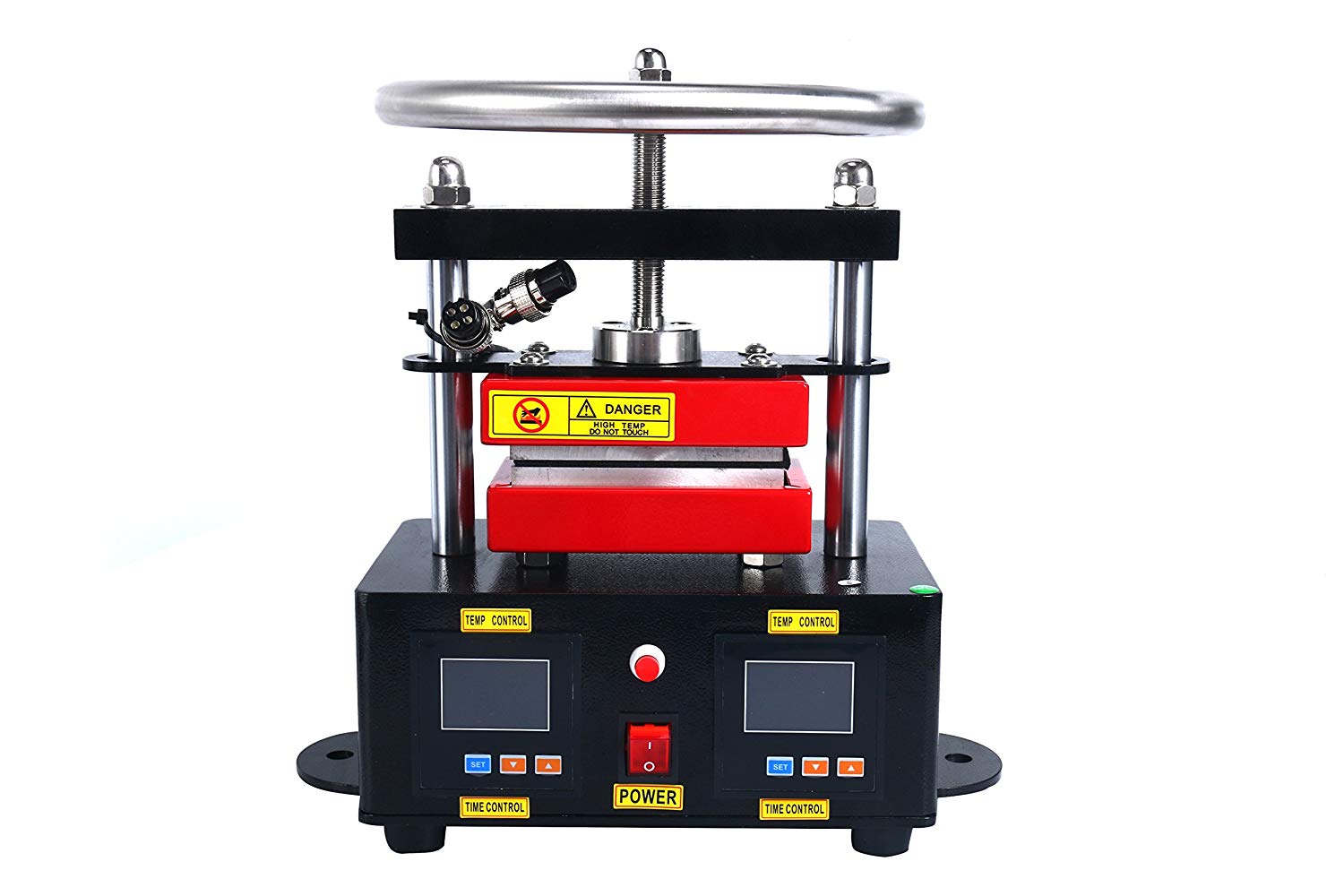 Heat Press Machines YaeTek Heat Press Machine Hand Crank Duel Heated