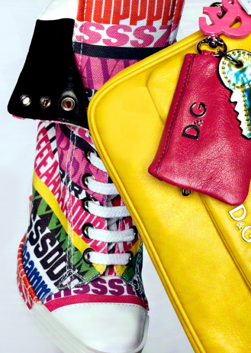 Dolce & Gabbana - Colour Shock - Elle Italia, September 2011