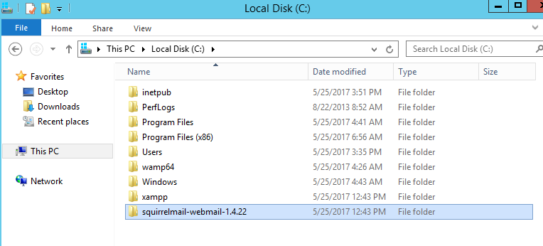 squirrelmail client squirrelmail client