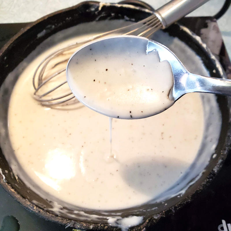 Homemade White Gravy, Finally!