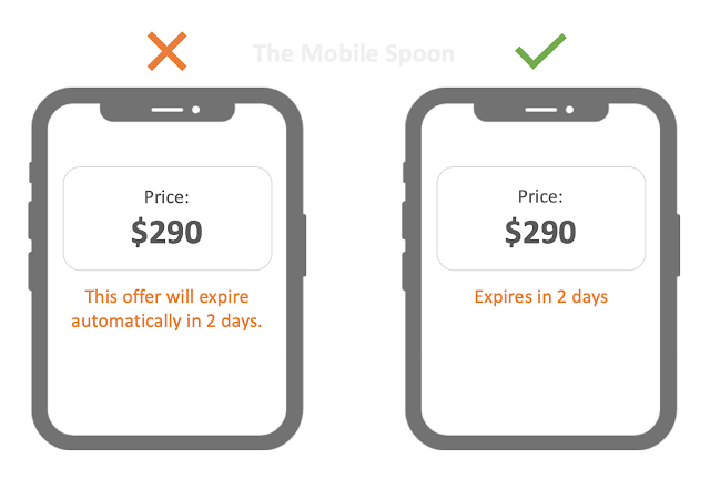 40 rules for writing and designing text in mobile apps - the mobile spoon