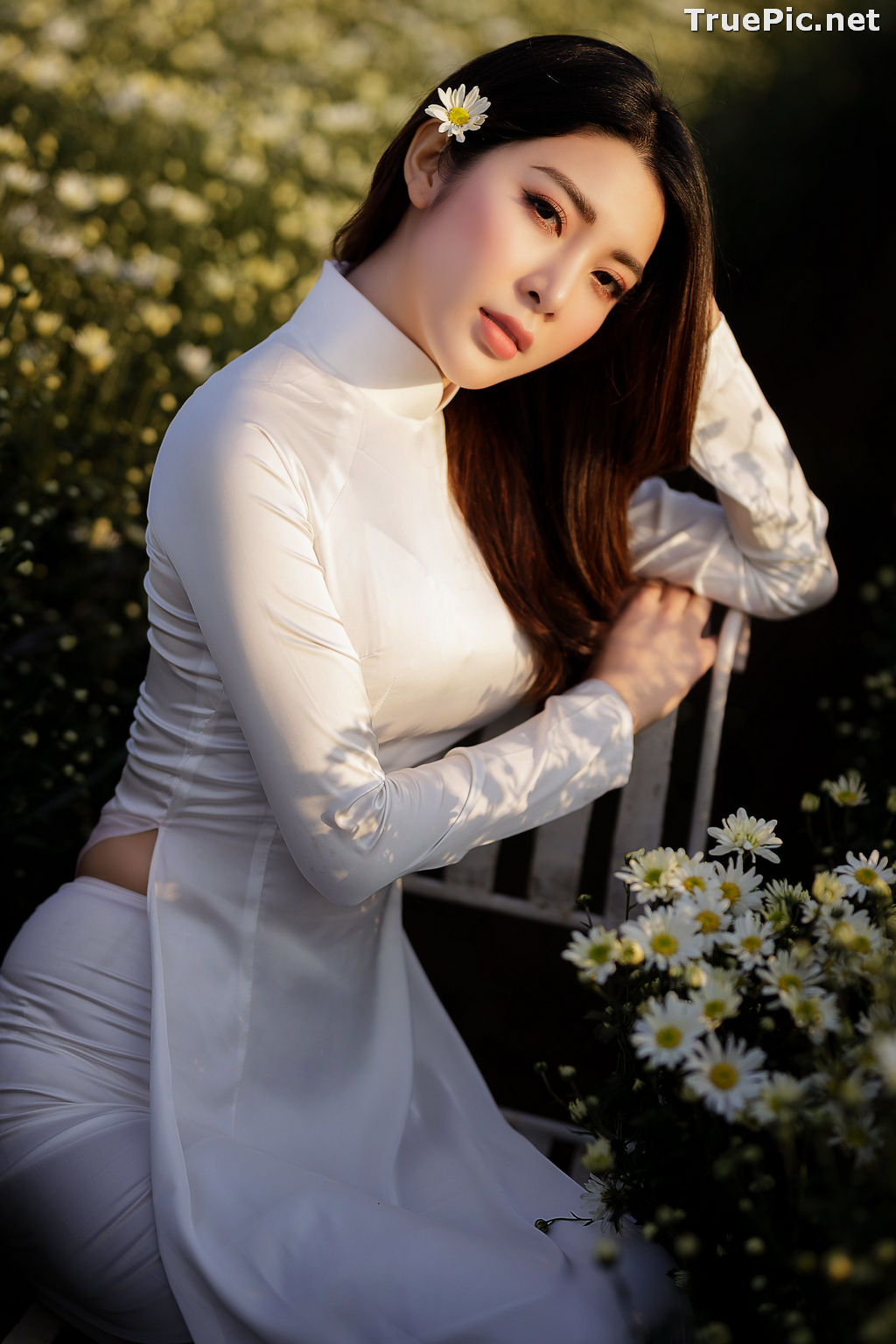 Image The Beauty of Vietnamese Girls with Traditional Dress (Ao Dai) #5 - TruePic.net - Picture-20