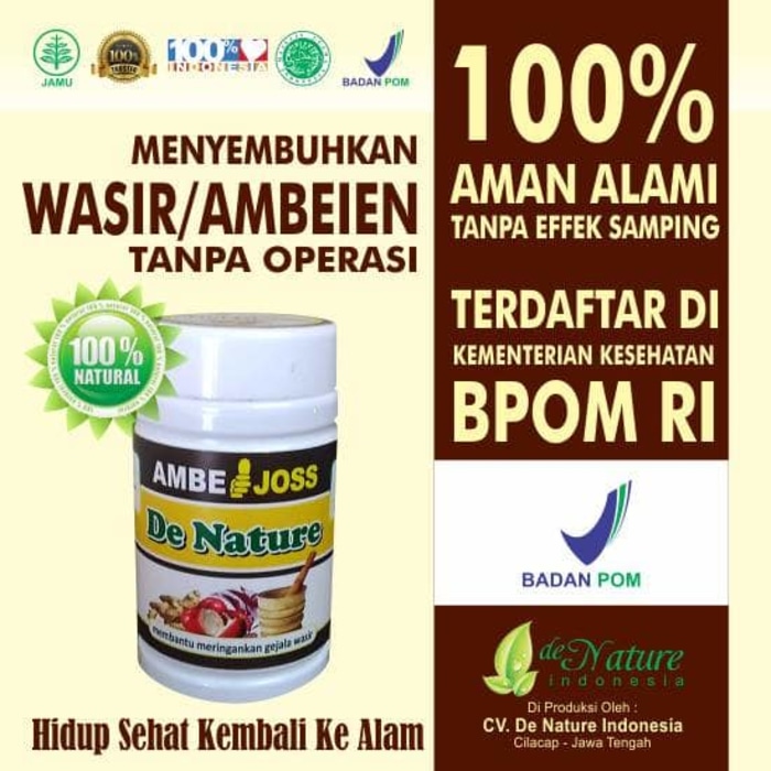Obat Ambejoss De Nature