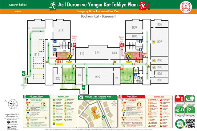 Sivil Savunma Yangın tahliye Planı