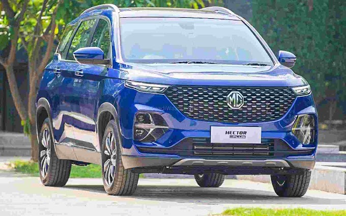 MG Hector Plus launched in India.
