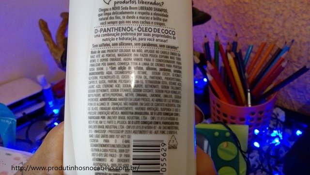 Shampoo Seda das Blogueiras