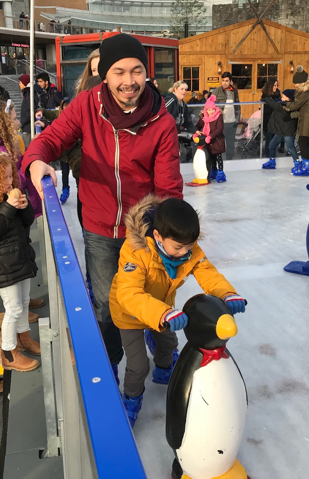 I am homebased Southampton Ice Skate experience