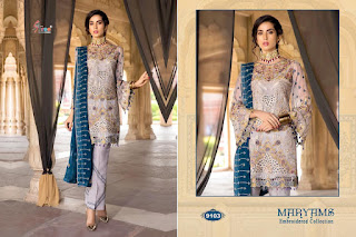 Shree fab Maryam Embroidered collection pakistani Suits