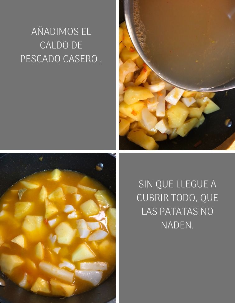 preparación-patatas-con-choco-y-langostinos