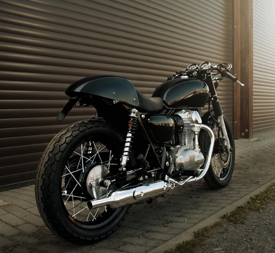 Kawasaki w800 бобер