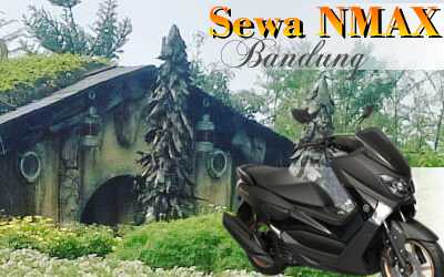 Sewa sepeda motor N-Max Jl. Trunojoyo Bandung