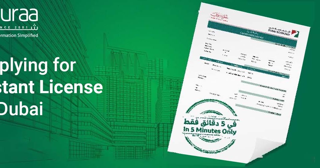 Applying for Instant License in Dubai and UAE