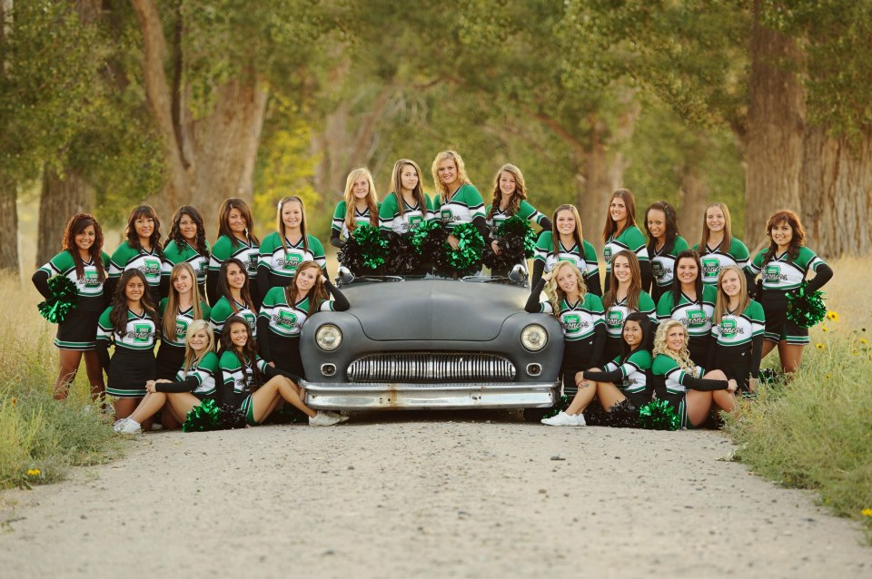 Our Happy Medium KarLee is a Blackfoot High School Cheerleader!