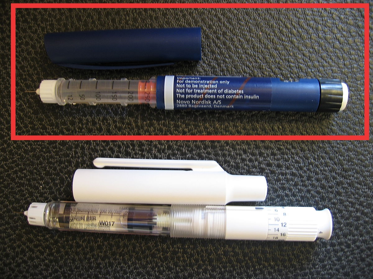 Pen insulin untuk pesakit diabetes di klinik swasta