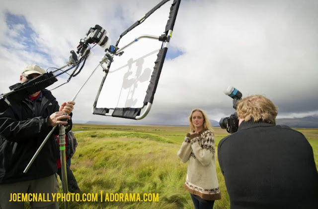 Three Speedlights to capture an outdoor portrait with a Large F-Stop by Joe McNally