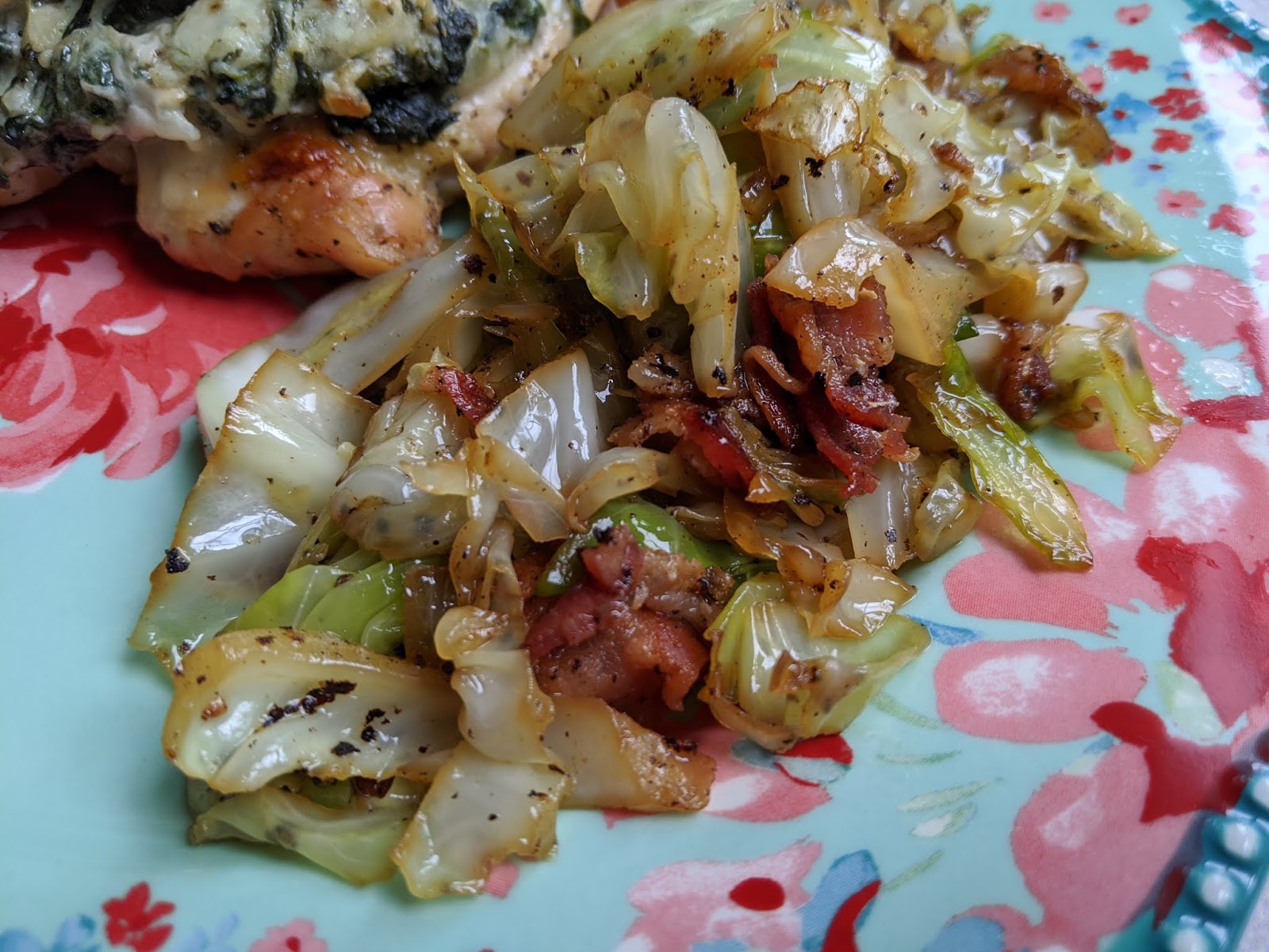 Fried Cabbage with Bacon