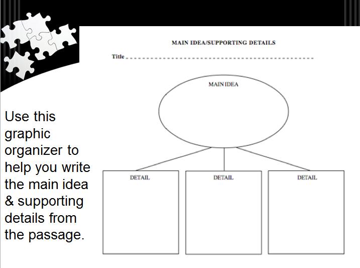 FUNSHINE Special Education Main Idea And Supporting Details Lesson Plan FUNSHINE Special Education Main Idea And Supporting Details Lesson Plan