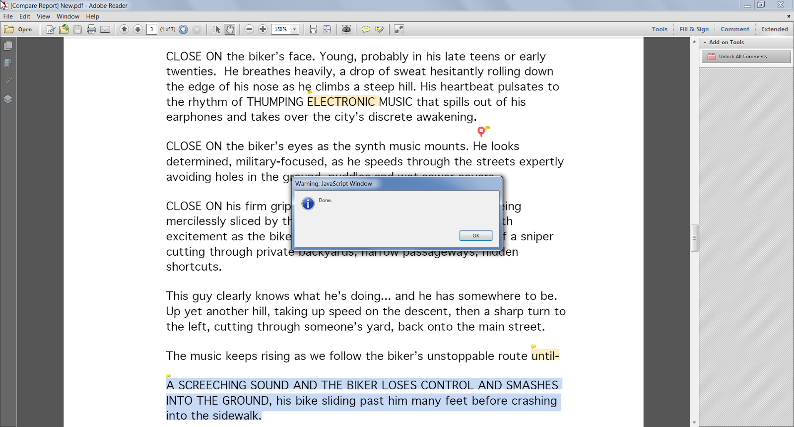 Custommade Scripts for Adobe® Products Acrobat/Reader Unlock All Comments (FREE)