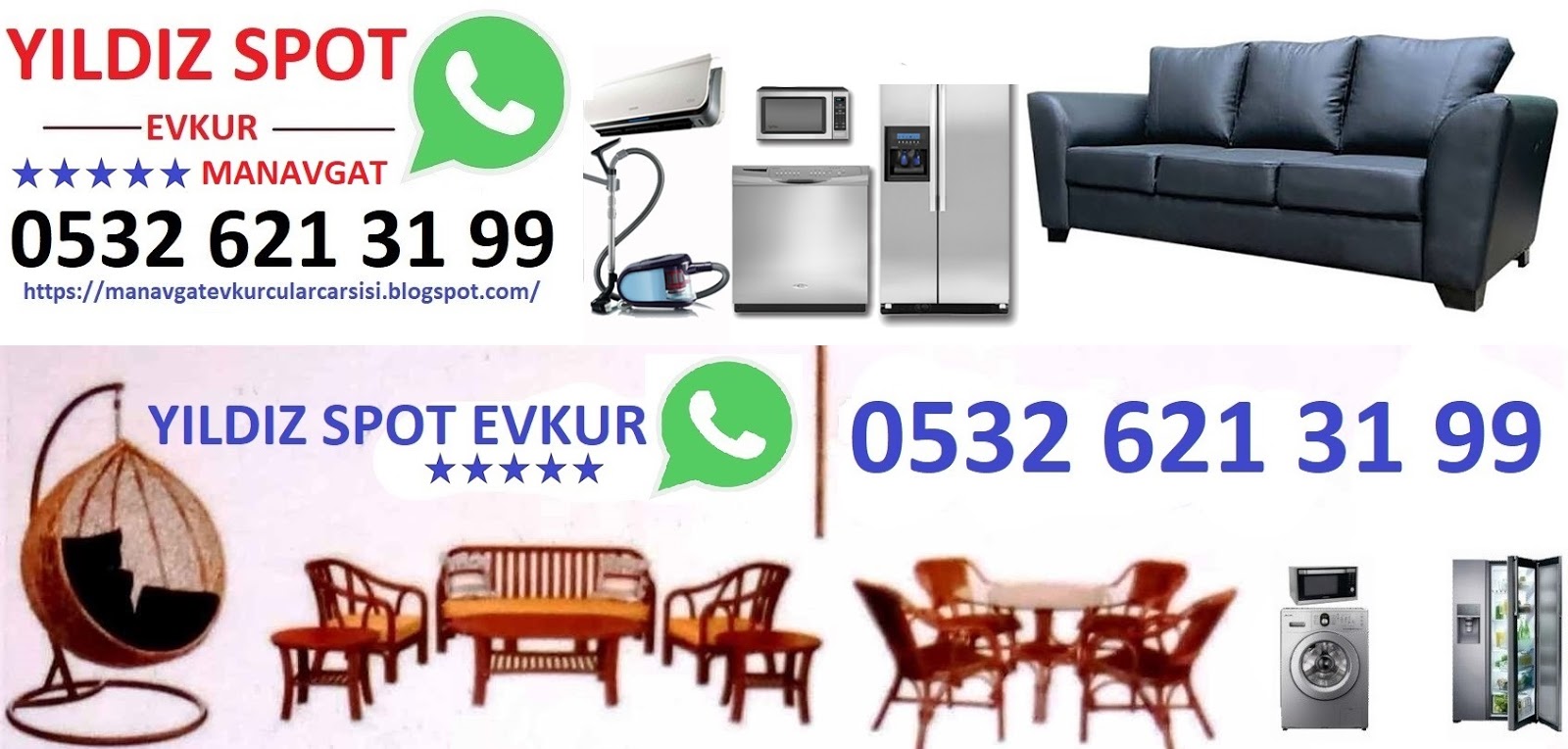 (0532 621 31 99) Manavgat Evkur Manavgat Evkurcular Çarşısı
