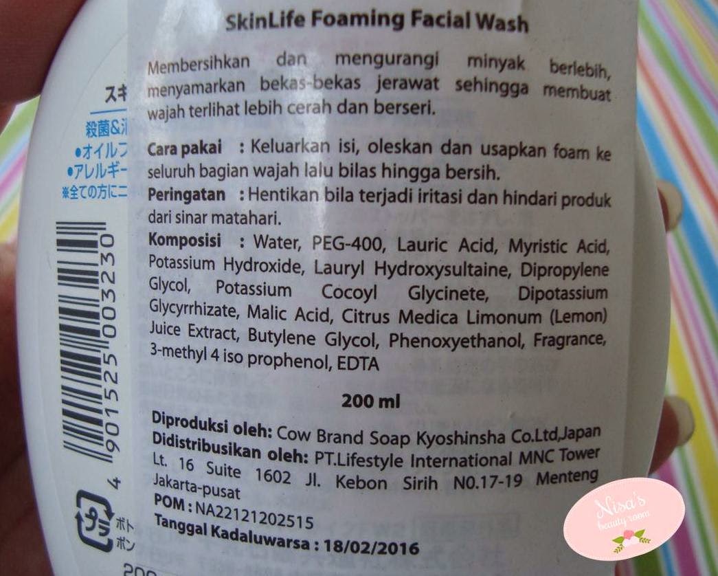 Review SkinLife Foaming Facial Wash